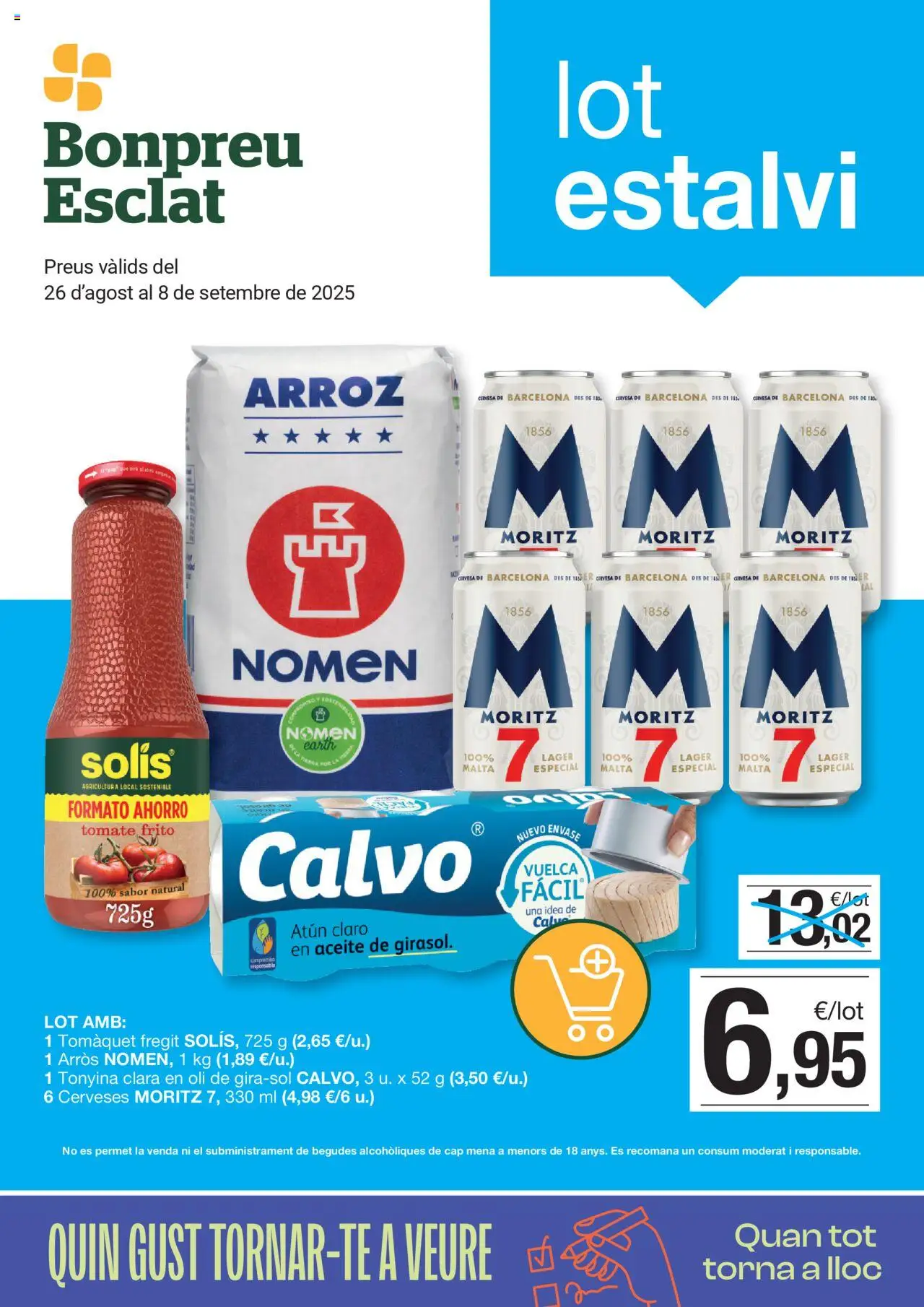 Bonpreu folleto - Página de 1 - Válido desde 26/08/2025