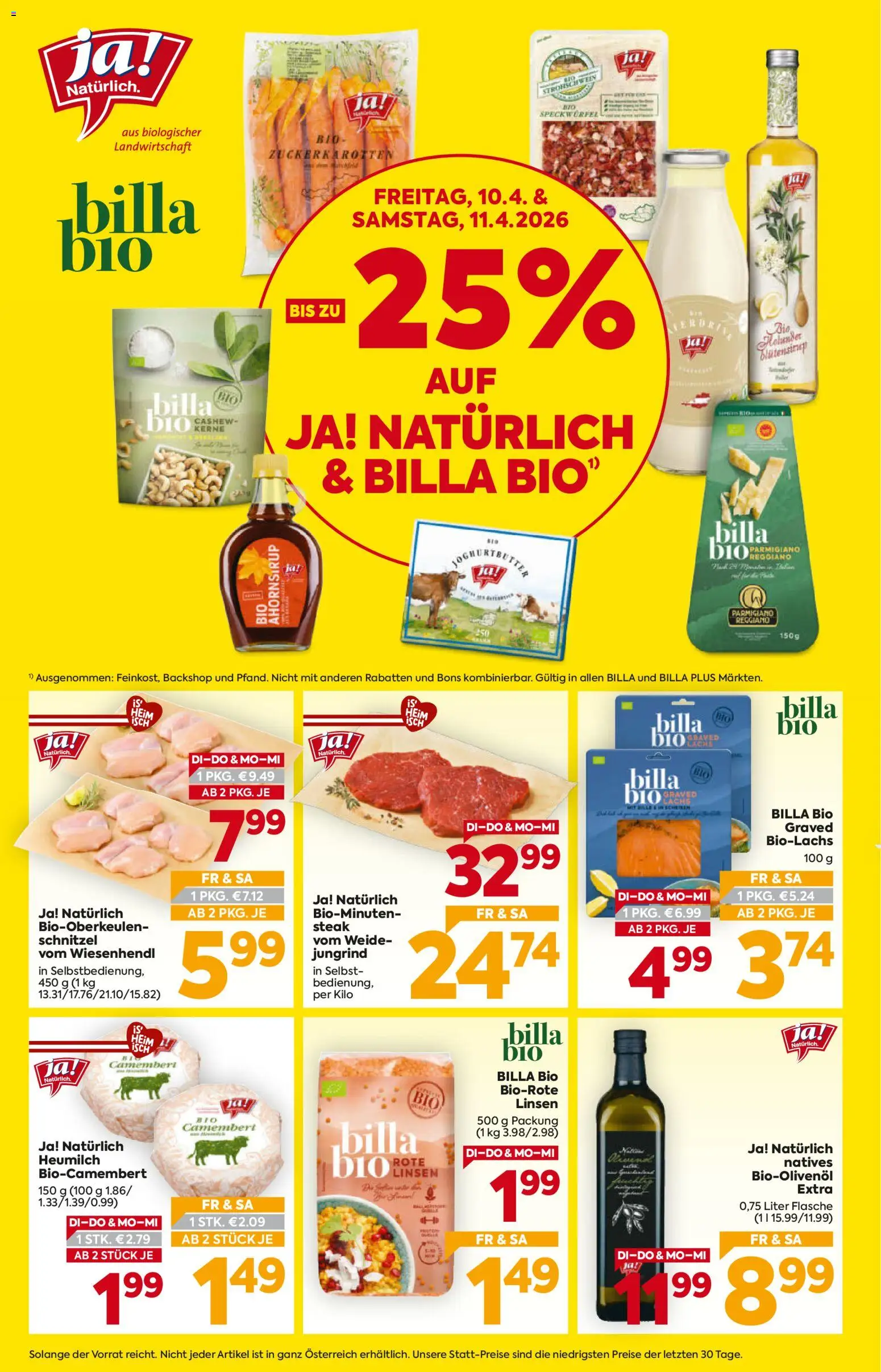 Billa - Flugblatt - page 2- valid from 07.04.2026