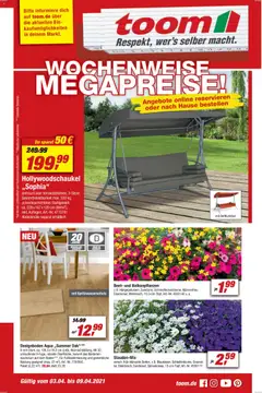 Vorschau Toom Baumarkt Prospekt 	 gültig ab 03.04.2026