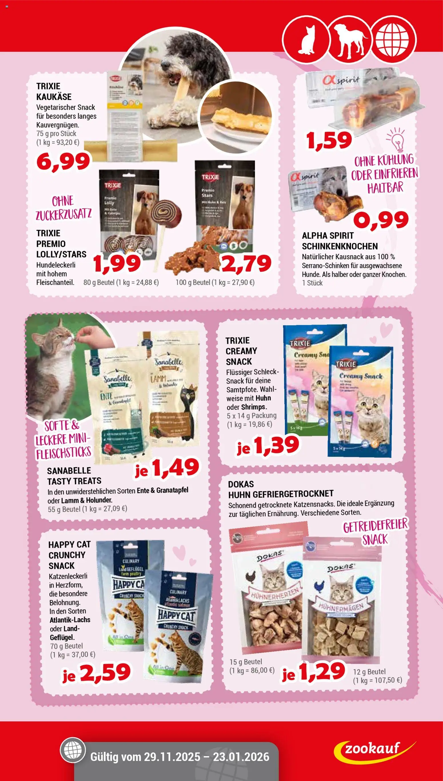 zookauf Prospekt 	 - Seite 3 - gültig ab 29.11.2025