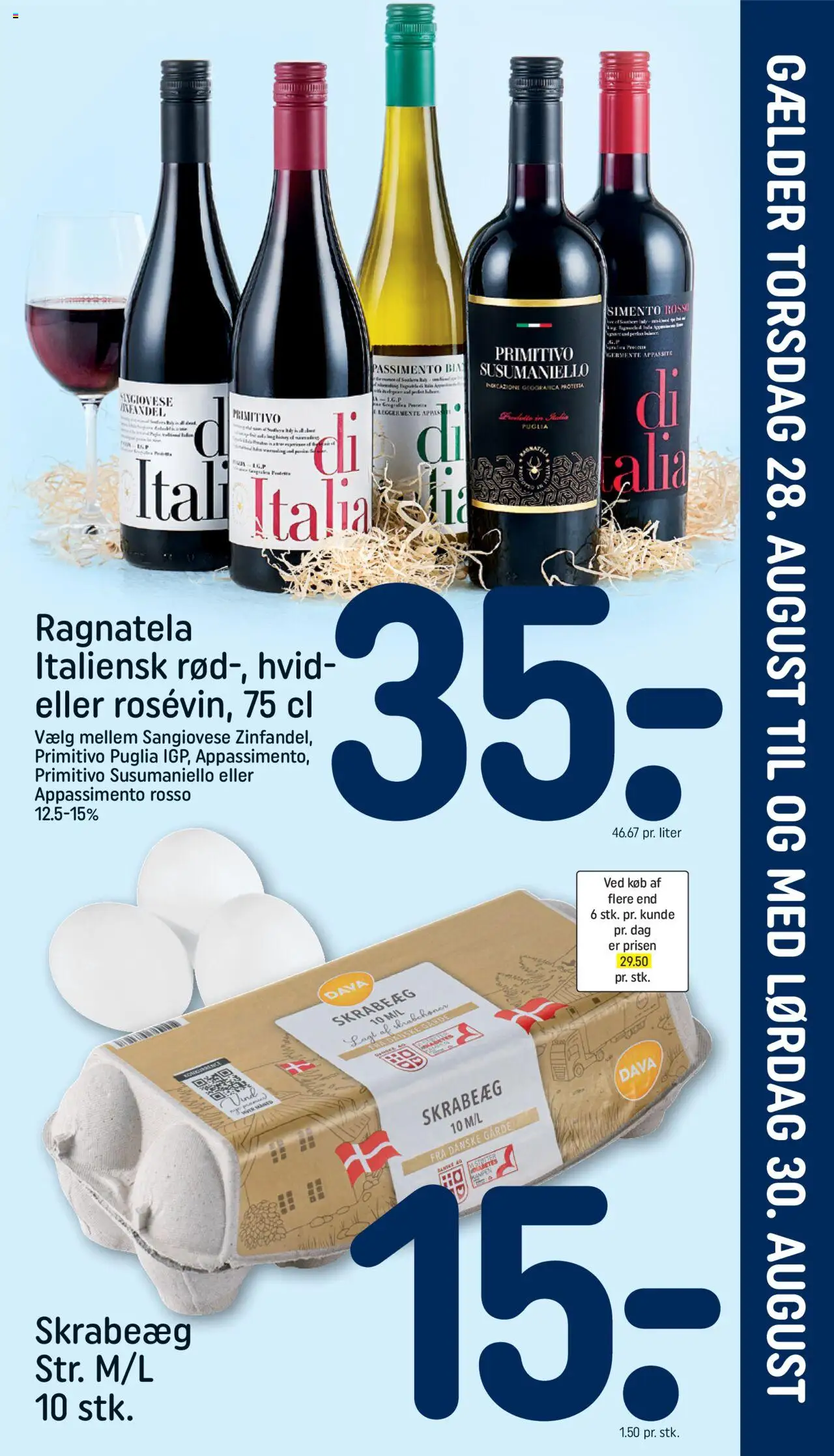 Rema 1000 - Indstik - side 1- gyldig fra 28/08/2025
