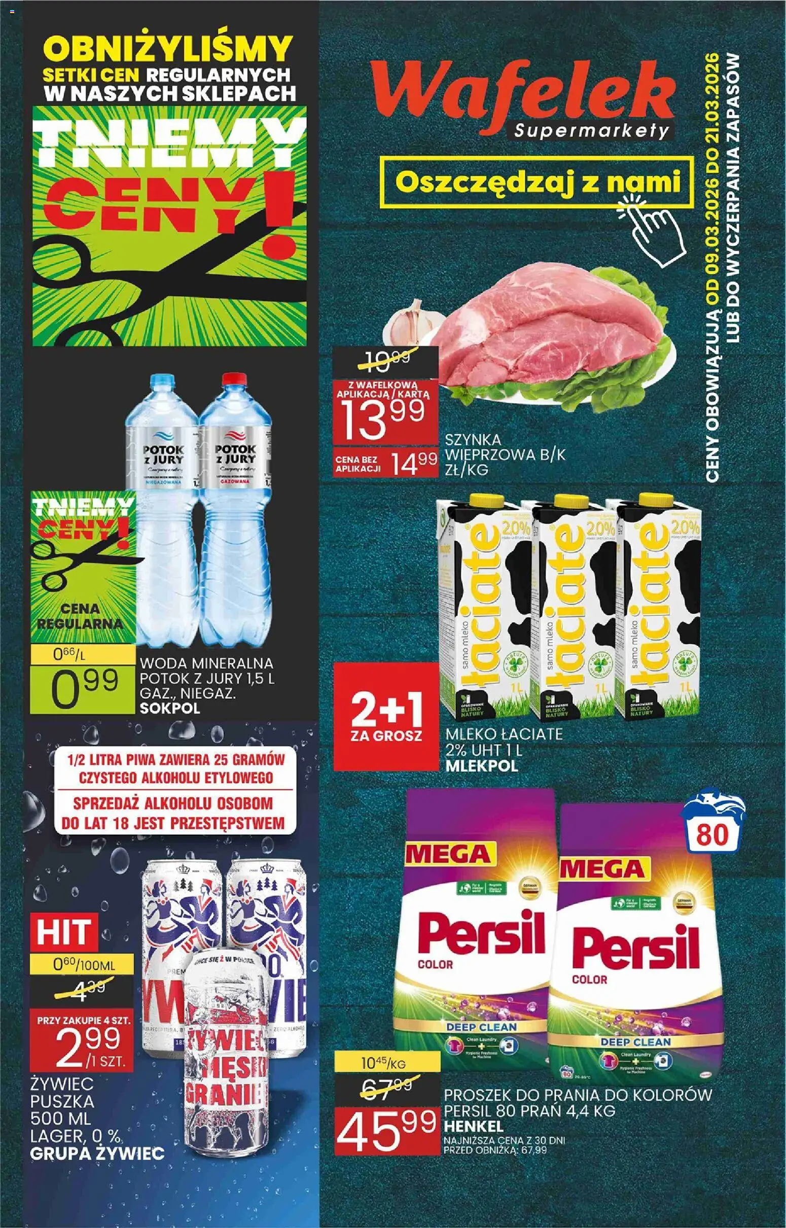 Wafelek gazetka - strona 1- ważny od 09.03.2026