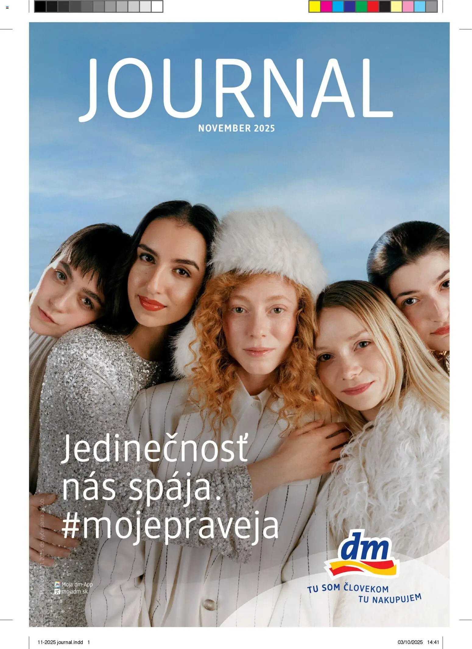 dm drogerie Journal november 2025 - strana 1- platný od 01.11.2025