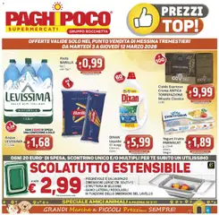 Anteprima Paghi Poco volantino Messina Tremestieri valida dal 03/03/2026