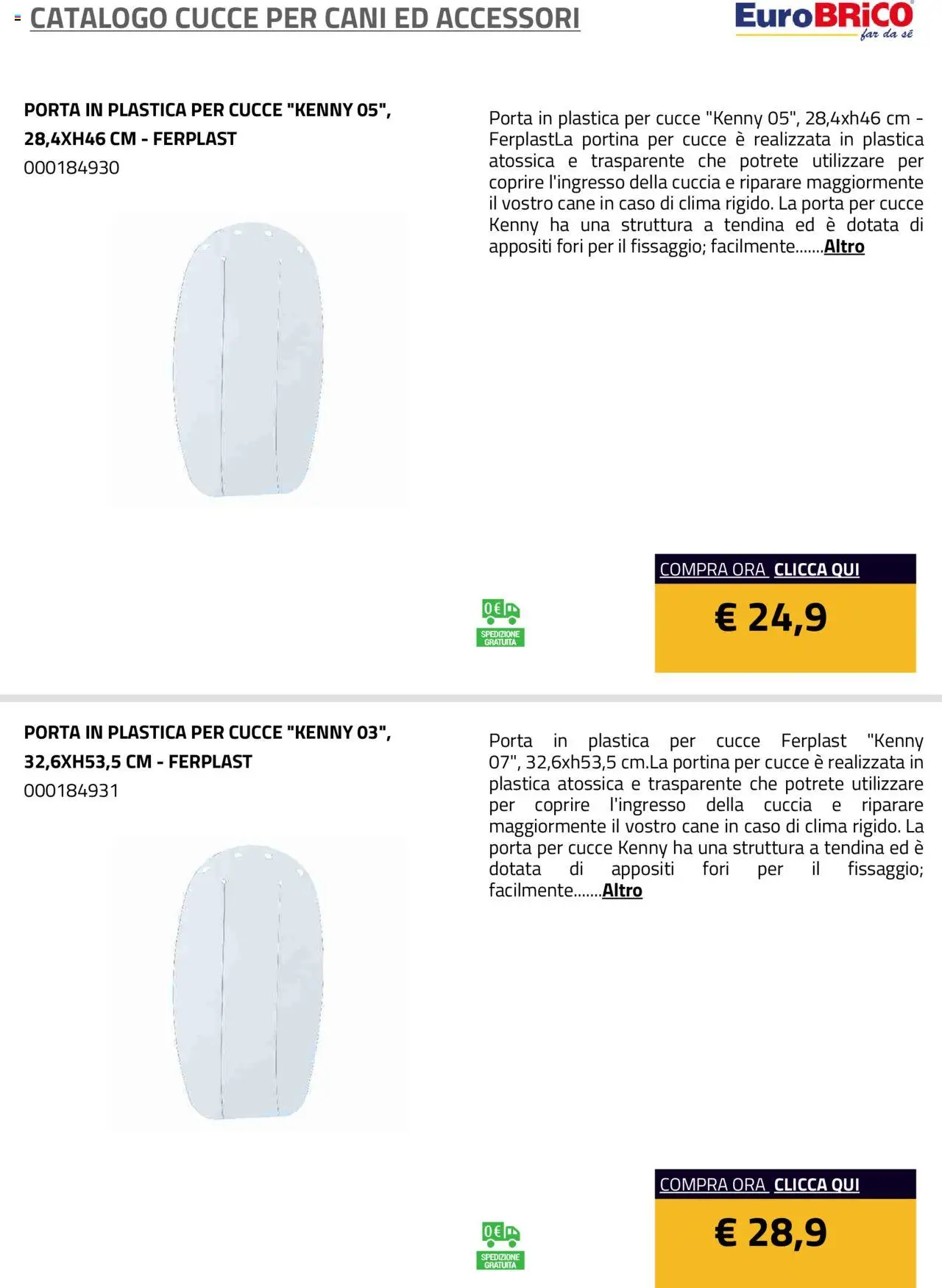 Eurobrico Cucce catalogo - pagina 14 - valido dal 15/07/2025