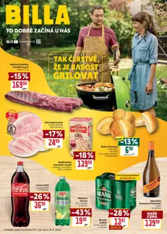 Náhled Billa leták - Léto plné grilování platný od 30.07.2025