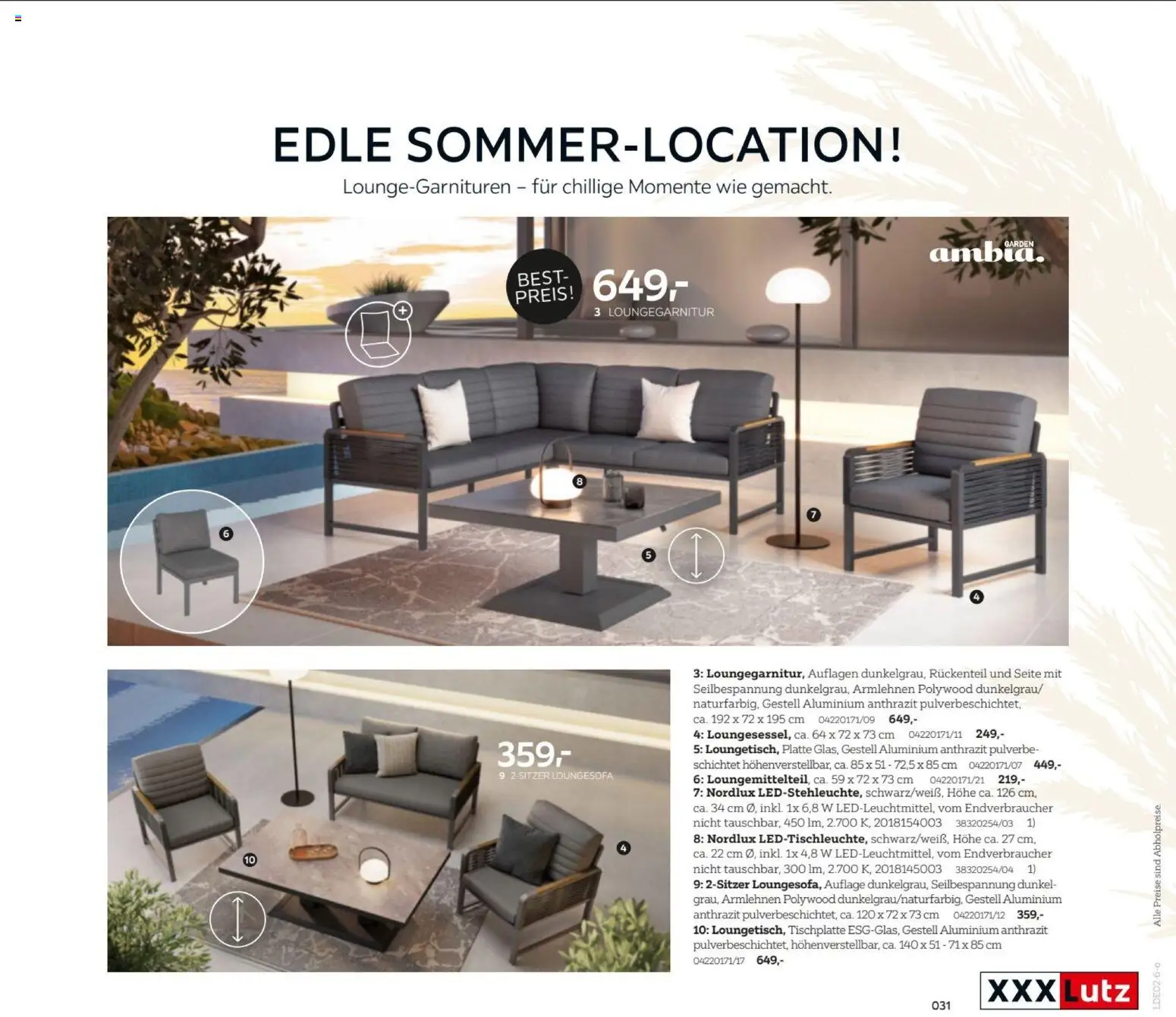 XXXL Lutz My Home Garten - Seite 31 - gültig ab 23.02.2026