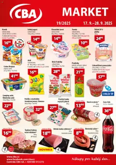 Náhled CBA leták - Market platný od 17.09.2025