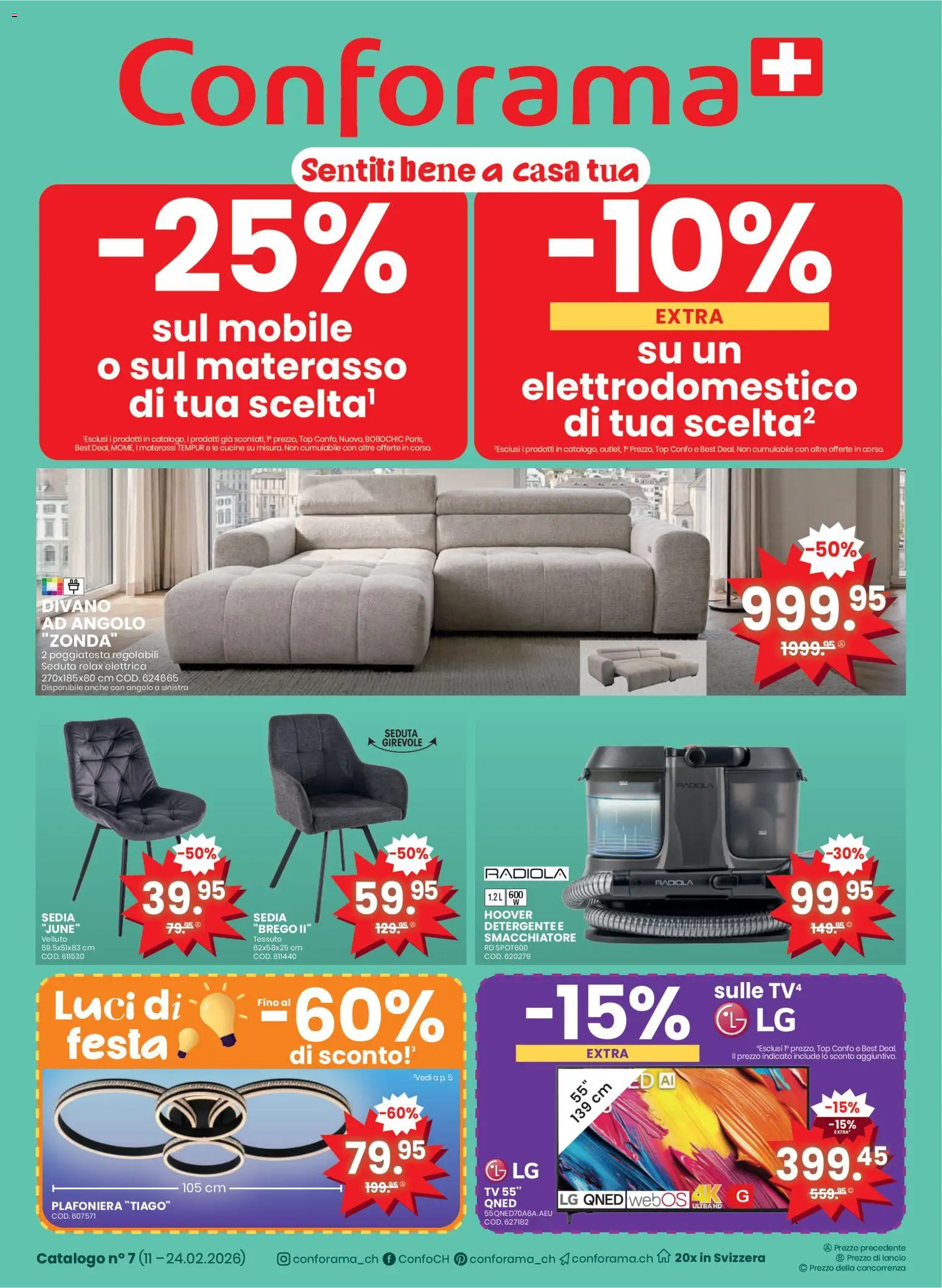 Conforama Aktionen IT - Seite 1- gültig ab 11.02.2026