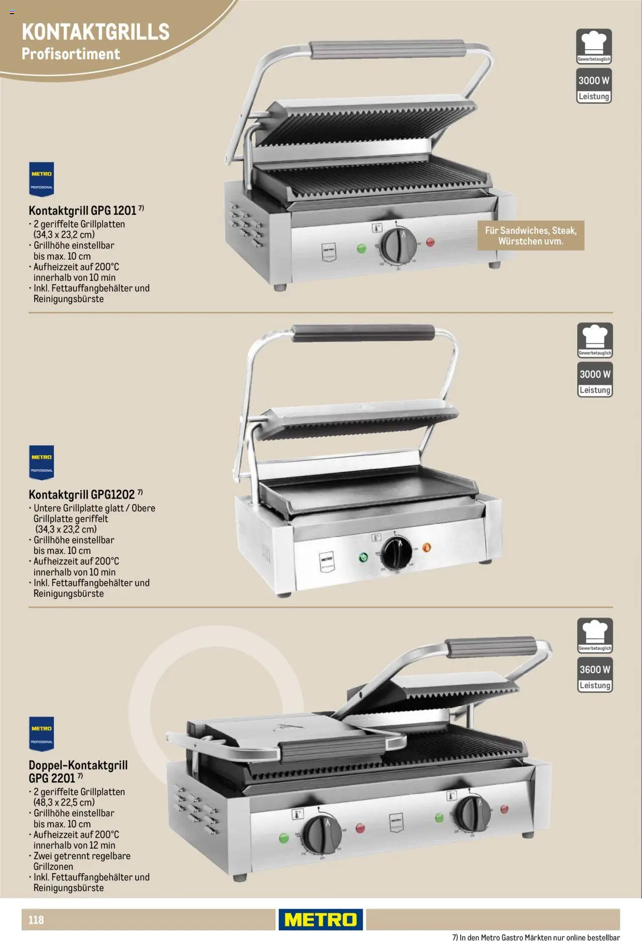 Metro Non Food Sortiment - Seite 118 - gültig ab 01.10.2025