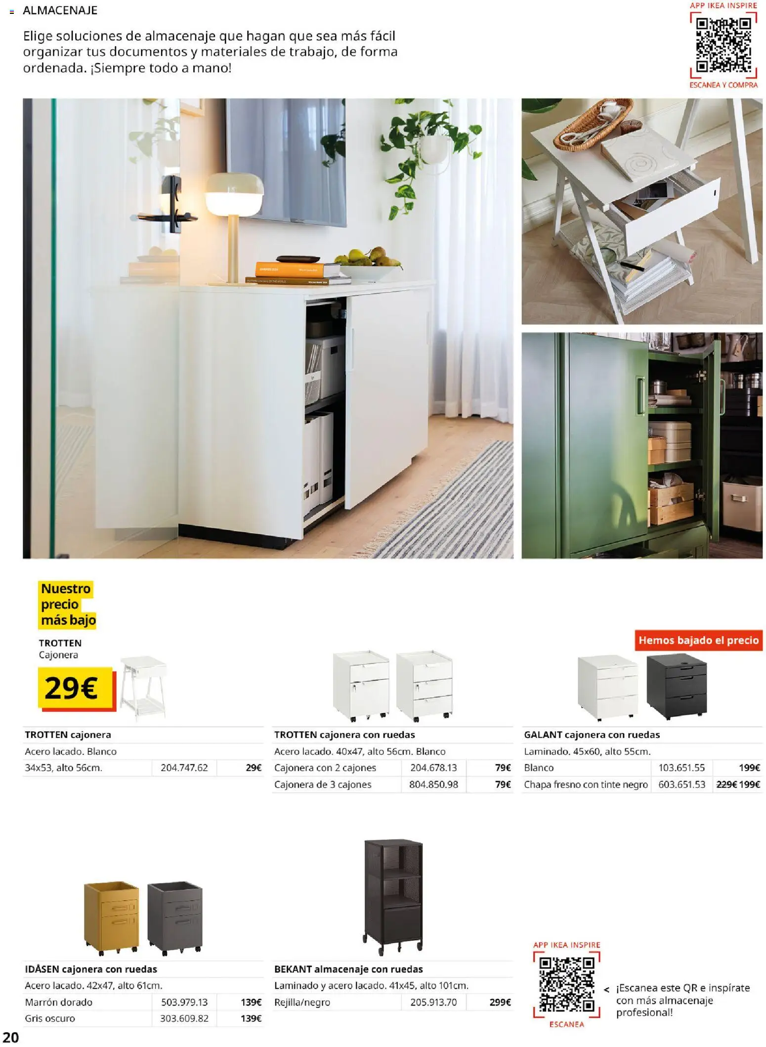 Catálogo IKEA Oficina profesional - Página de 20 - Válido desde 02/12/2025