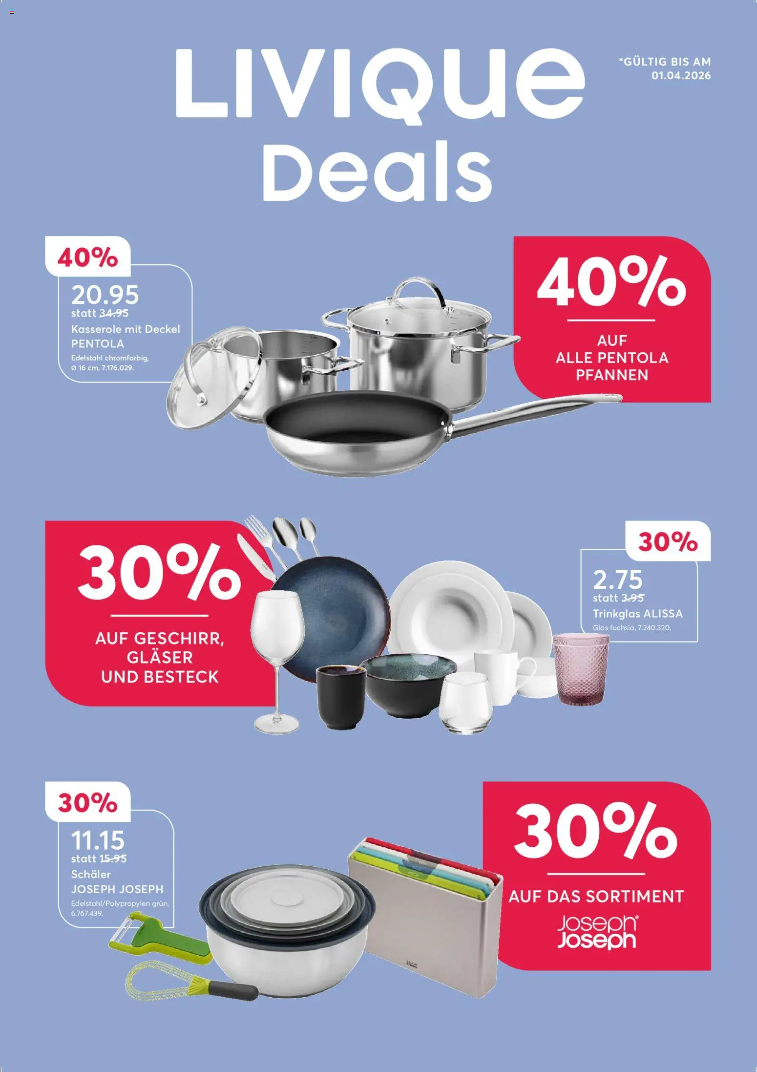 Livique aktionen - Seite 1- gültig ab 12.03.2026