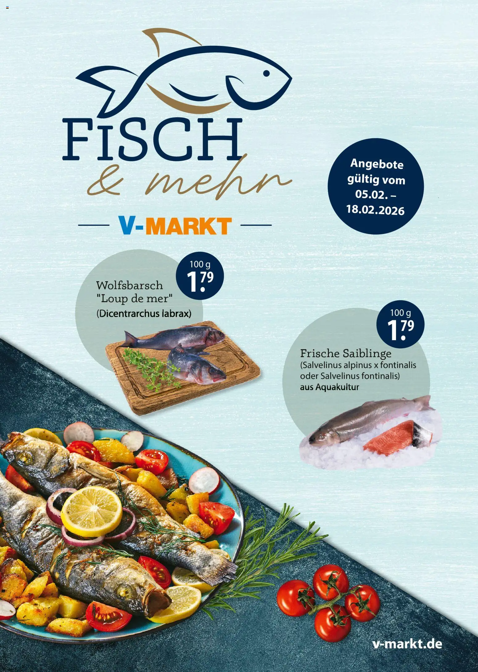 V-Markt - München Fischwerbung - Seite 1 - gültig ab 05.02.2026
