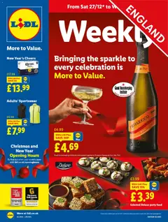 Lidl - Lidl Weekly valid from 27/12/2025