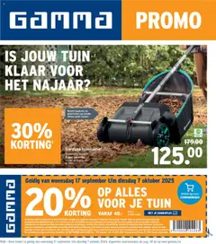GAMMA - Folder geldig vanaf 17/09/2025