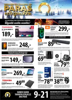 Esikatselu Tuuri tarjoukset voimassa alkaen 31/12/2025