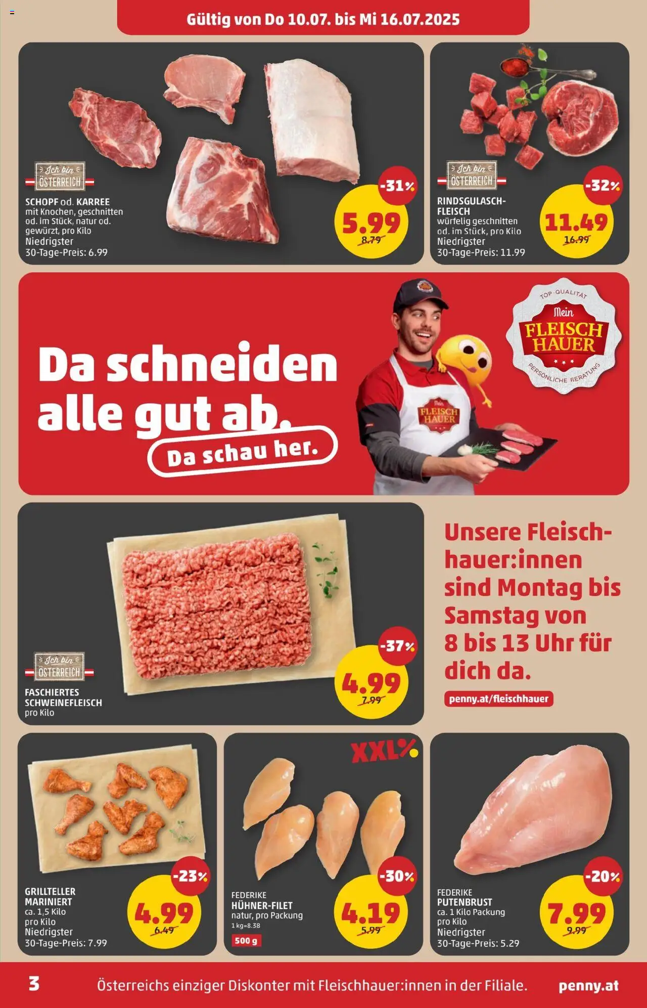 Penny Markt Flugblatt - Eröffnung in 3170 Hainfeld - Seite 3- gültig ab 10.07.2025
