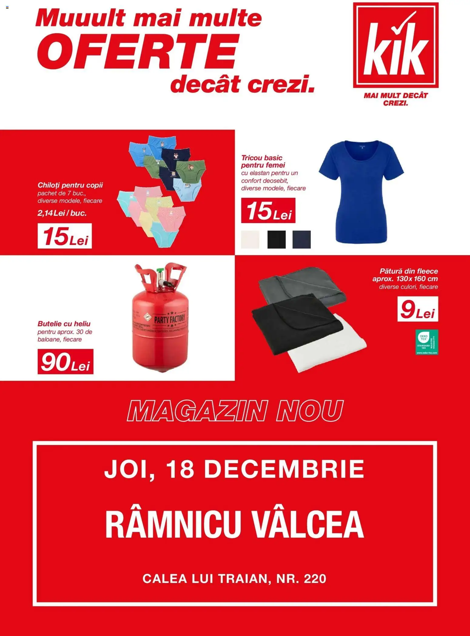 Catalog Kik - Râmnicu Vâlcea - pagina 1- valabil de la 15.12.2025