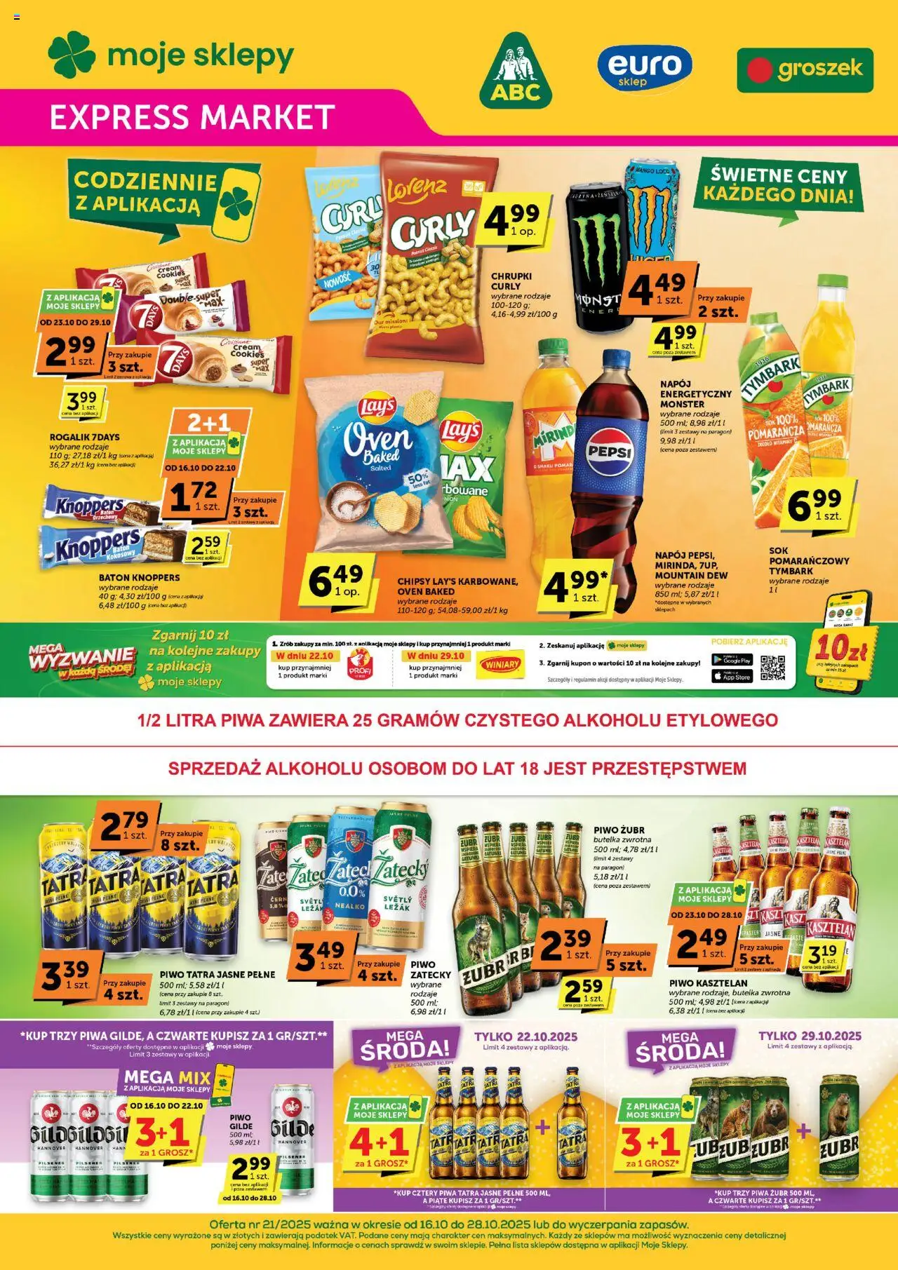 Euro Sklep Gazetka - Expressmarket - strona 1- ważny od 16.10.2025