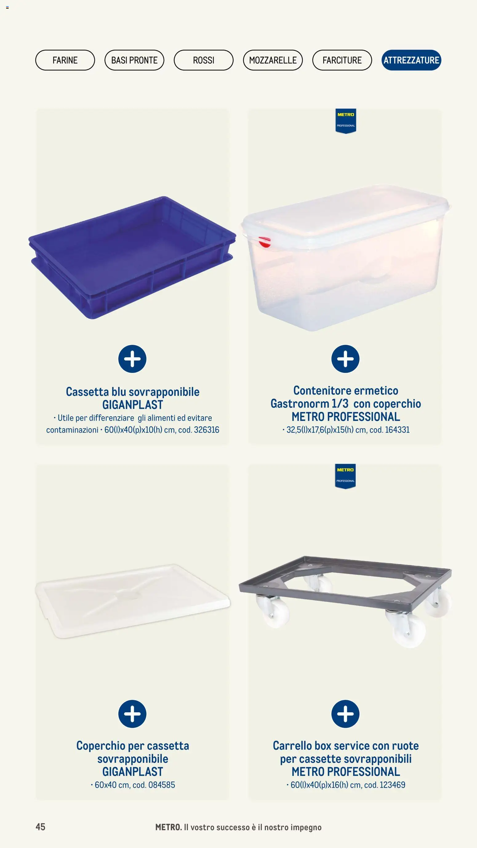 Metro Pizzeria catalogo - pagina 45 - valido dal 08/01/2026