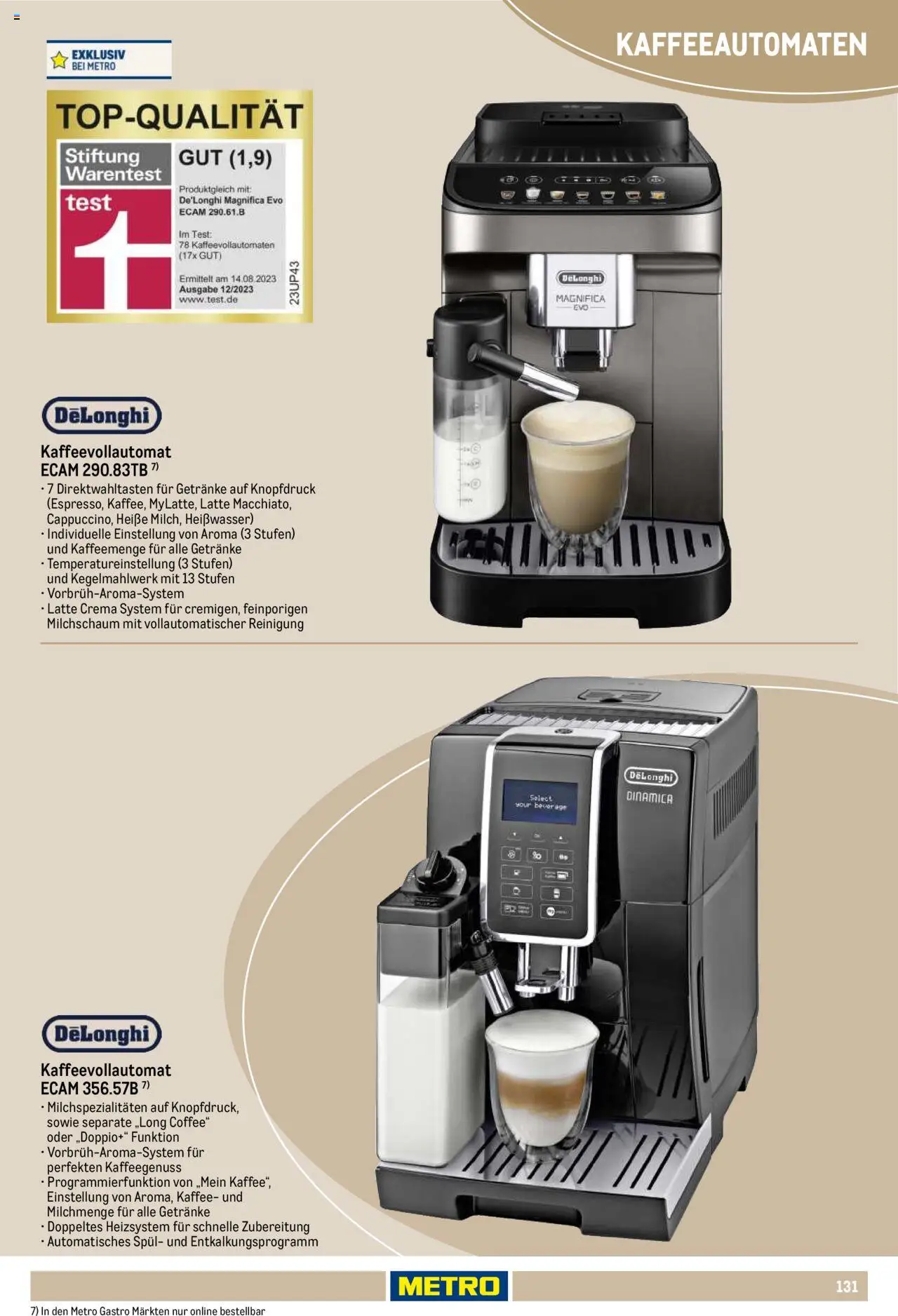 Metro Non Food Sortiment - Seite 131 - gültig ab 01.10.2025