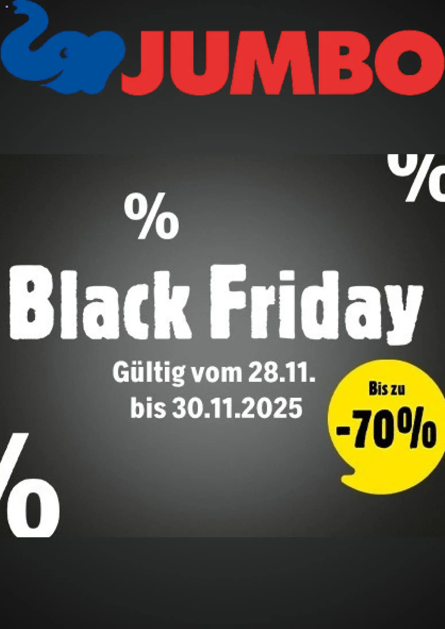 Jumbo - Black Friday - Seite 1- gültig ab 28.11.2025