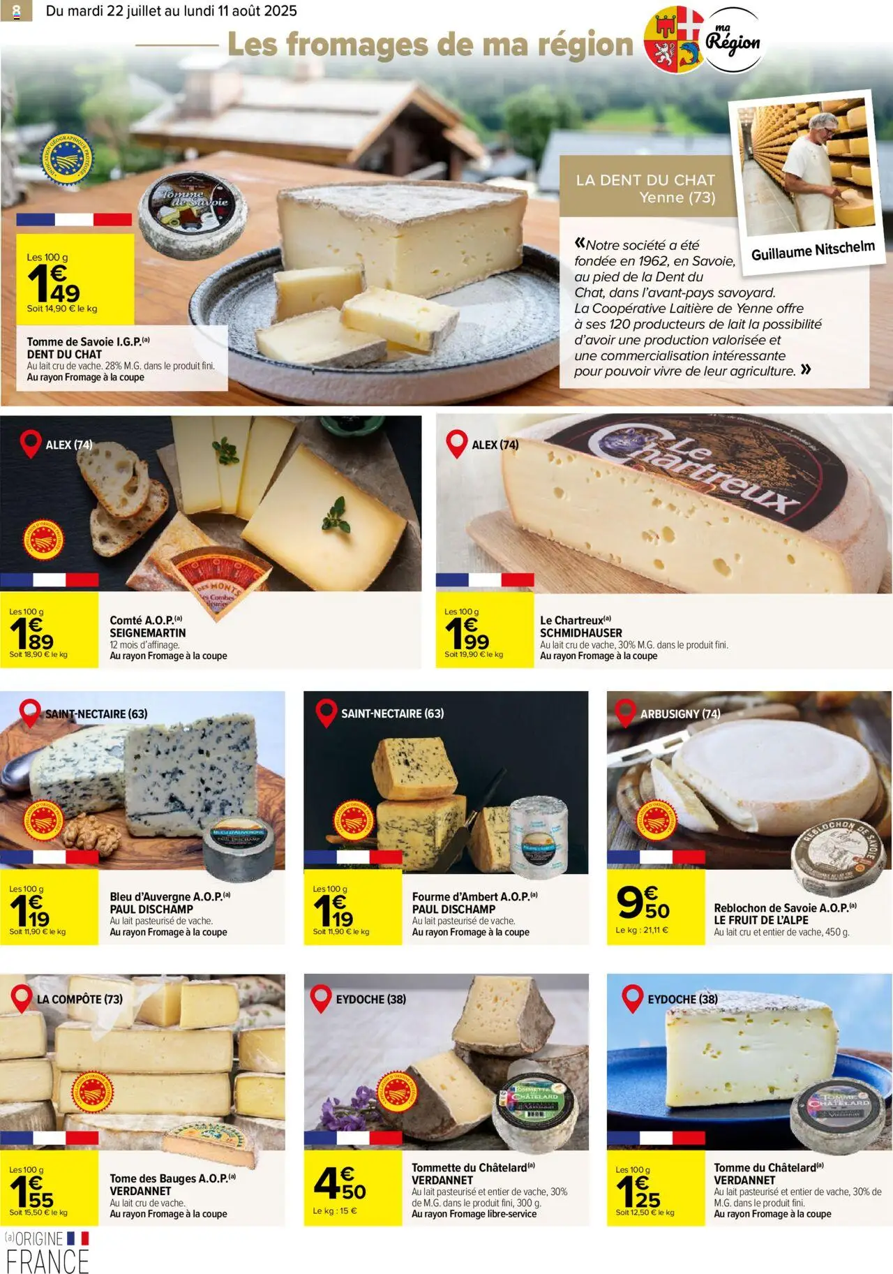 Carrefour le meilleur de ma région - page 8 - valable à partir du 22/07/2025