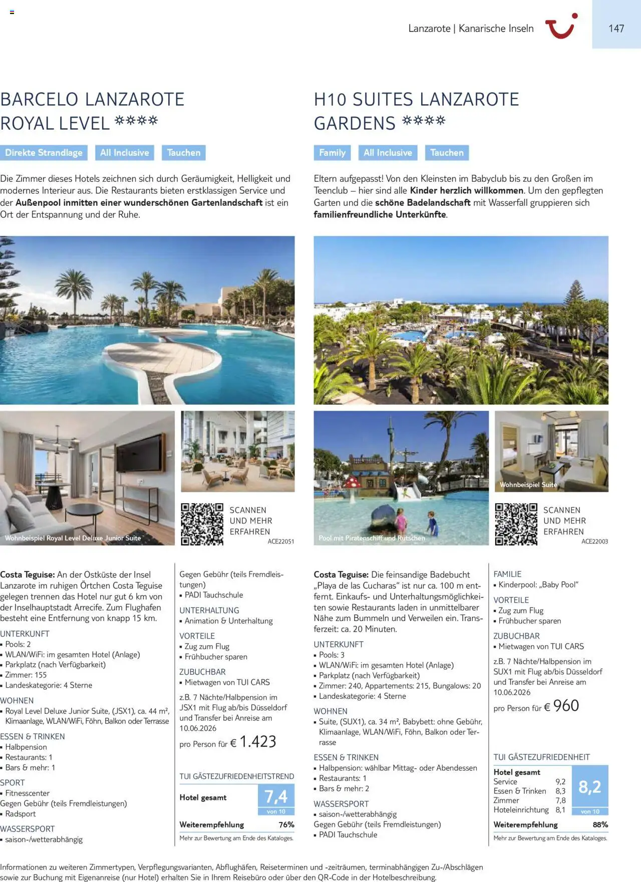 TUI Prospekt Kanaren, Kapverden & Senegal 2025/26	  - Seite 147 - gültig ab 01.11.2025