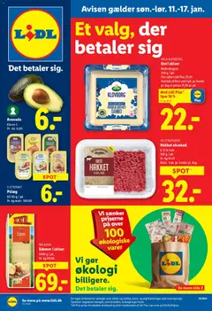 Forhåndsvisning Lidl - Tilbudsavis gyldig fra 11/01/2026