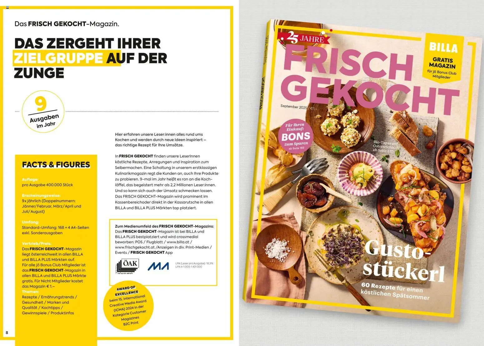 Billa - Mediadaten 2026 - page 5- valid from 15.01.2026