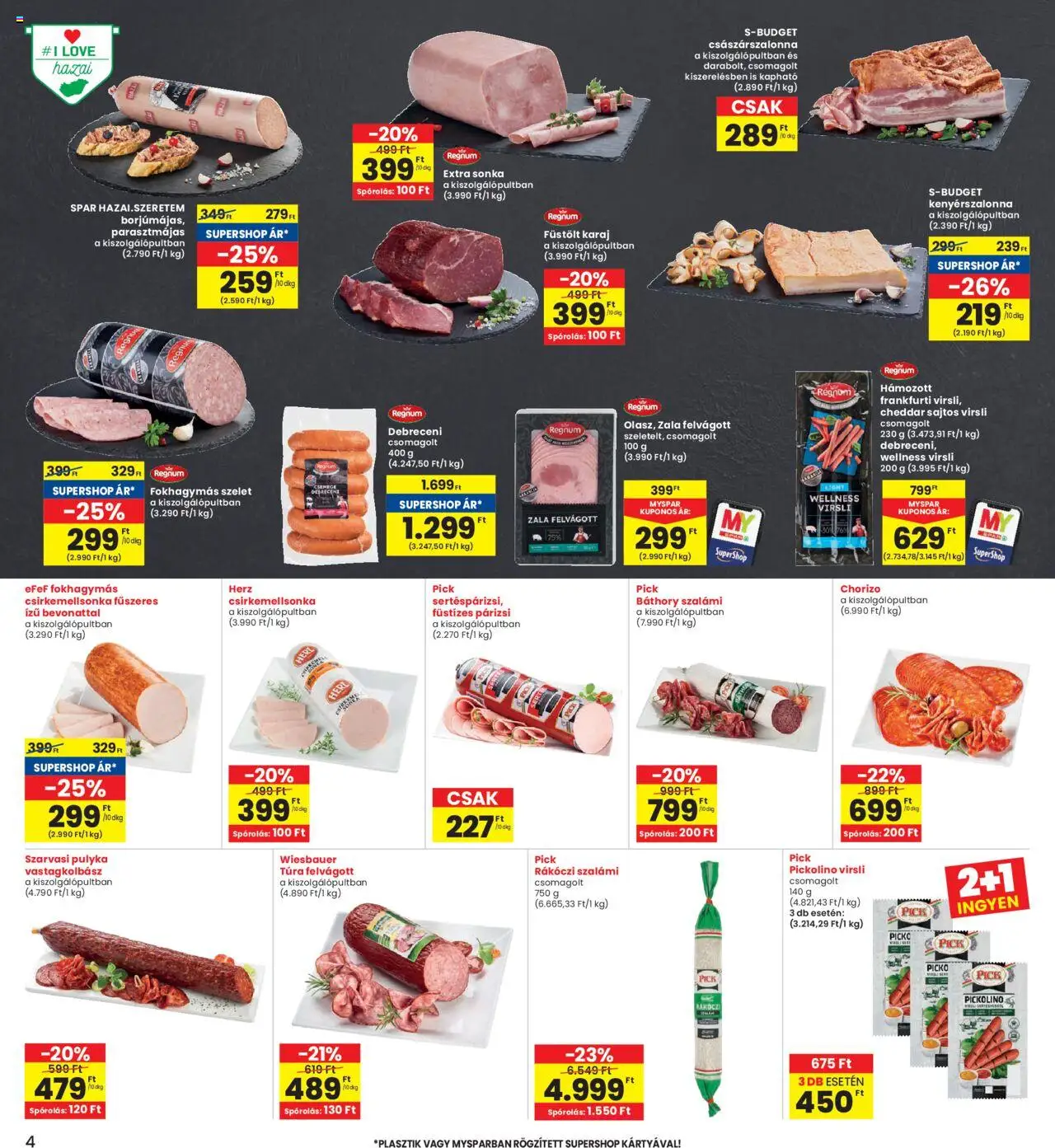 Interspar Akciós újság - 4oldal - érvényes 2025.07.17.-tól