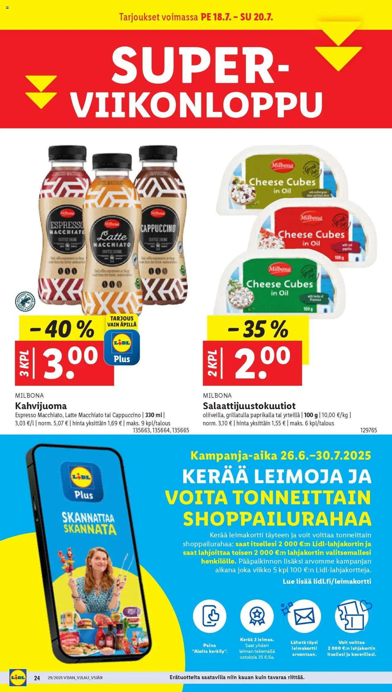 Lidl tarjoukset - sivu 28- voimassa alkaen 17/07/2025
