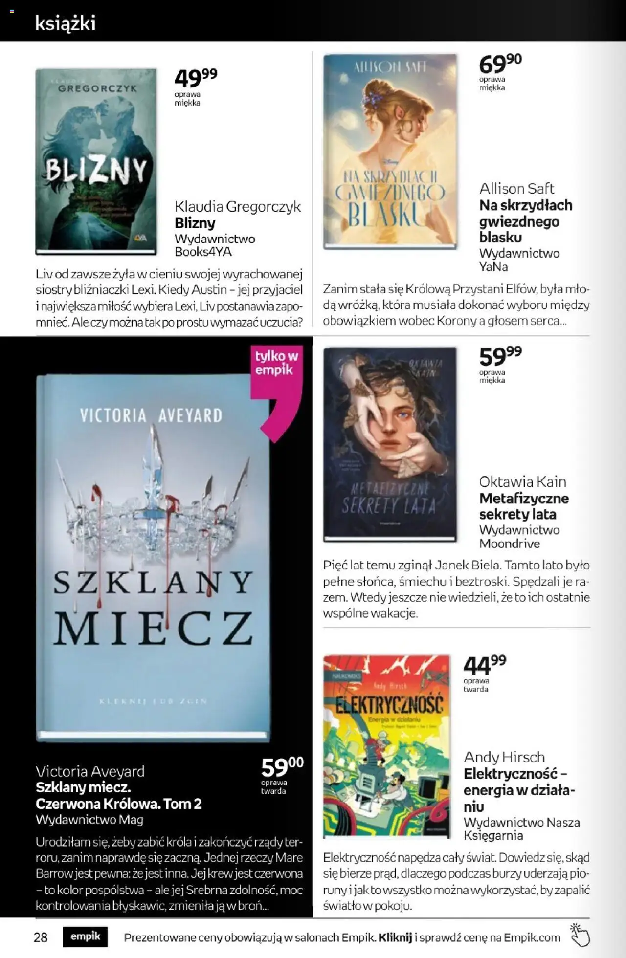 Empik promocje - Tom kultury Książki - strona 28- ważny od 16.07.2025
