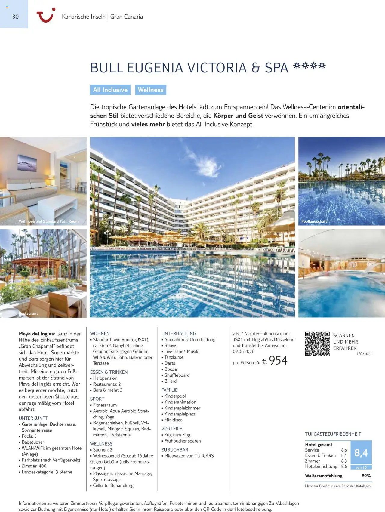 TUI Prospekt Kanaren, Kapverden & Senegal 2025/26	  - Seite 30 - gültig ab 01.11.2025