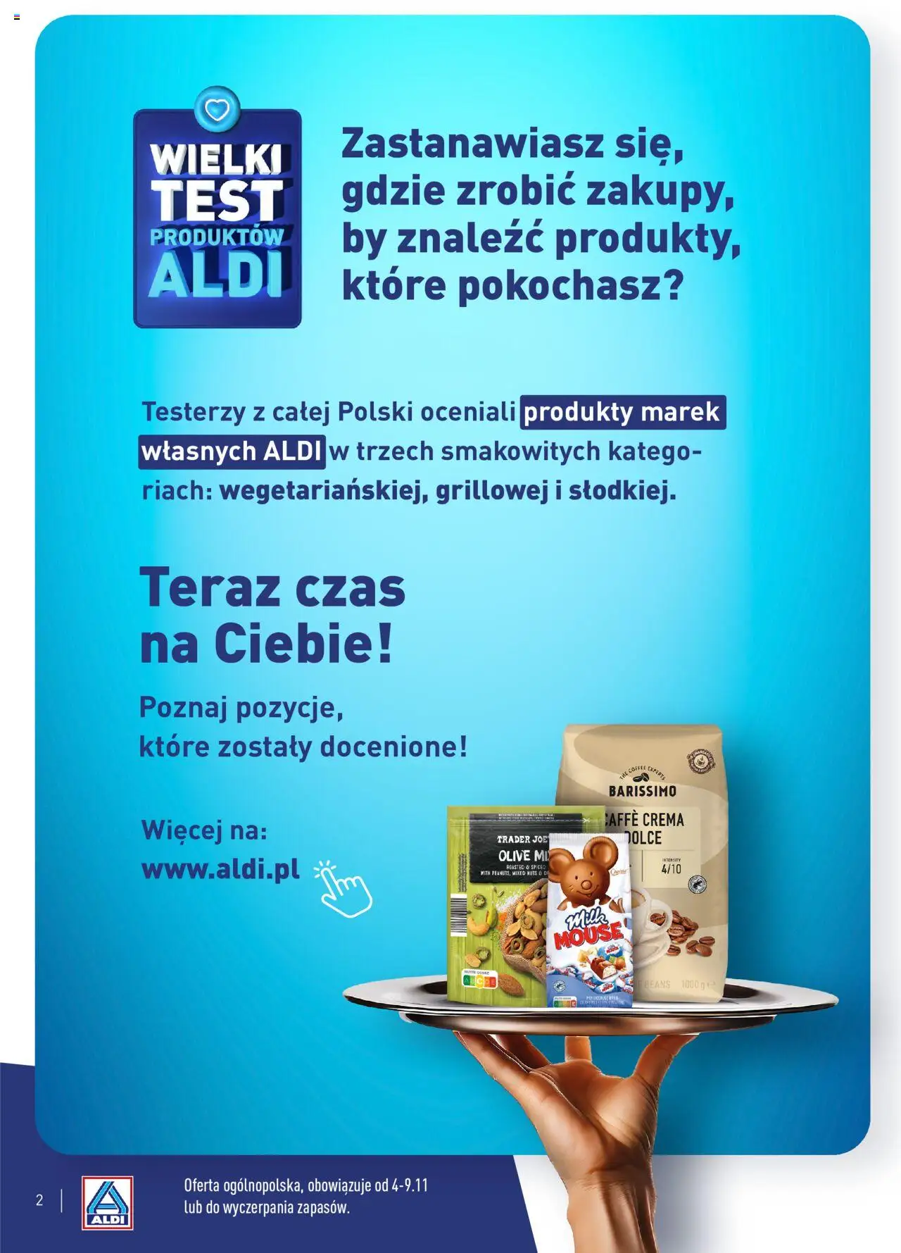Aldi Gazetka - Wielki test - strona 2- ważny od 04.11.2024