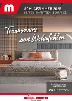 Vorschau Möbel Martin  Schlafzimmer 2025 gültig ab 09.10.2025