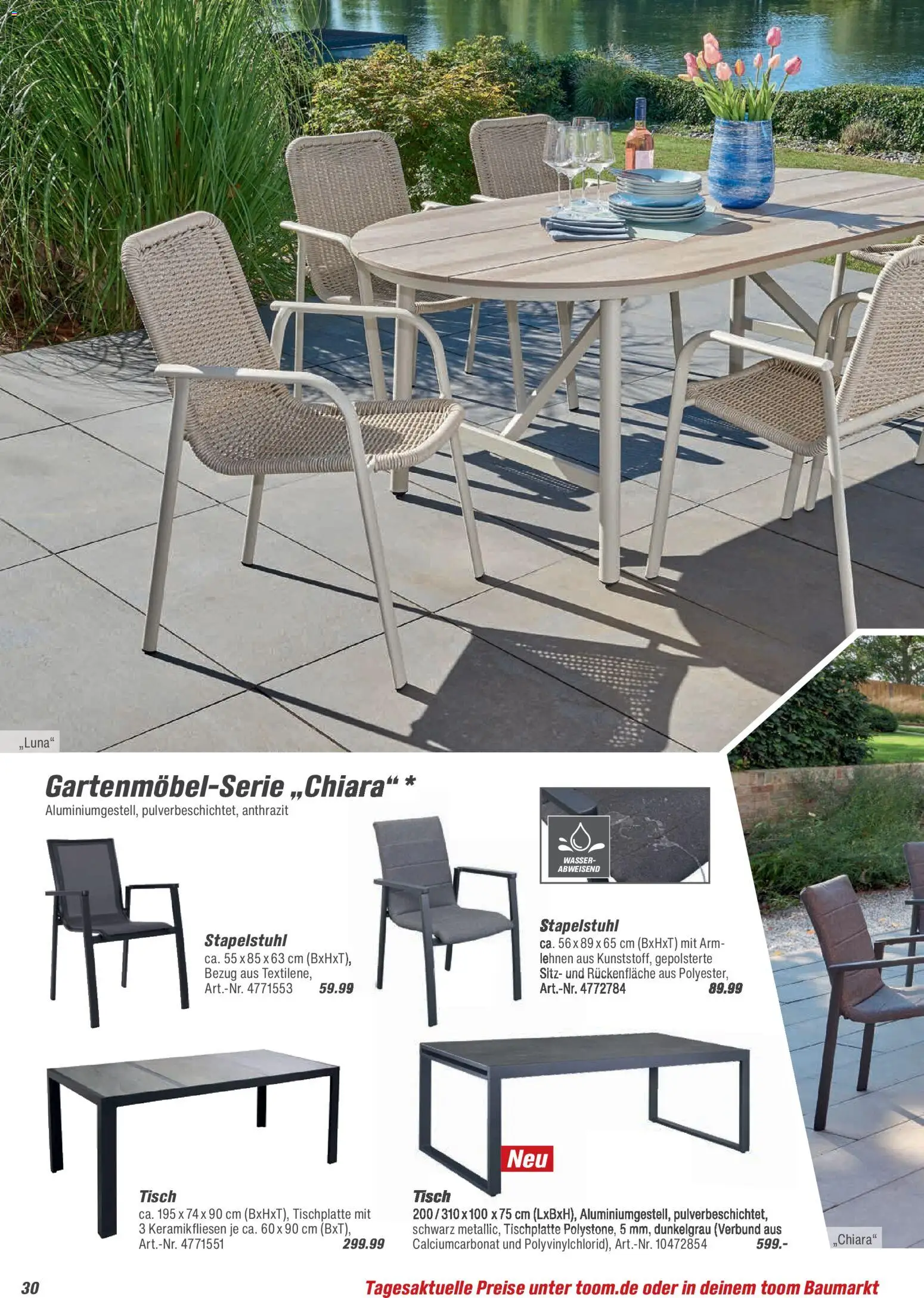 Toom Baumarkt  Gartenmöbel & Solar-Leuchten 2026 - Seite 30 - gültig ab 01.01.2026