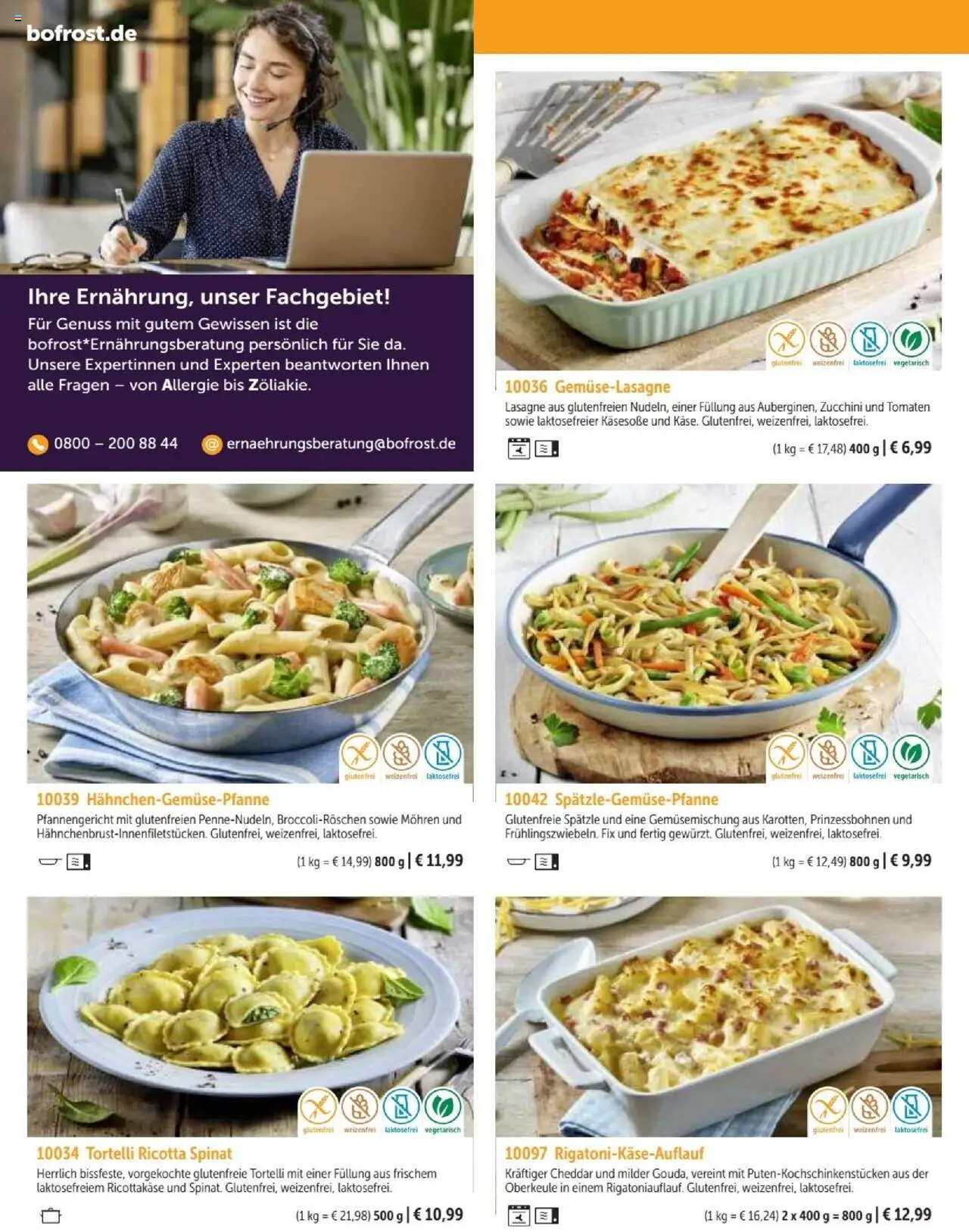 Bofrost Katalog - Seite 138 - gültig ab 07.09.2025