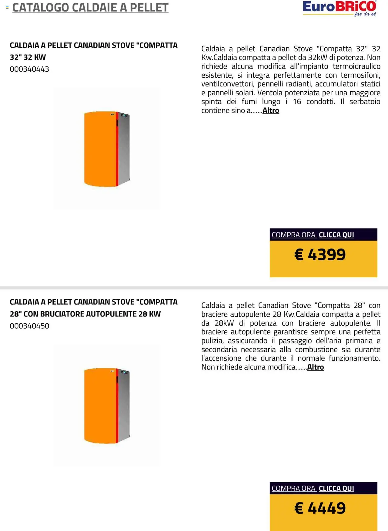 Eurobrico Caldaie catalogo - pagina 7 - valido dal 23/07/2025
