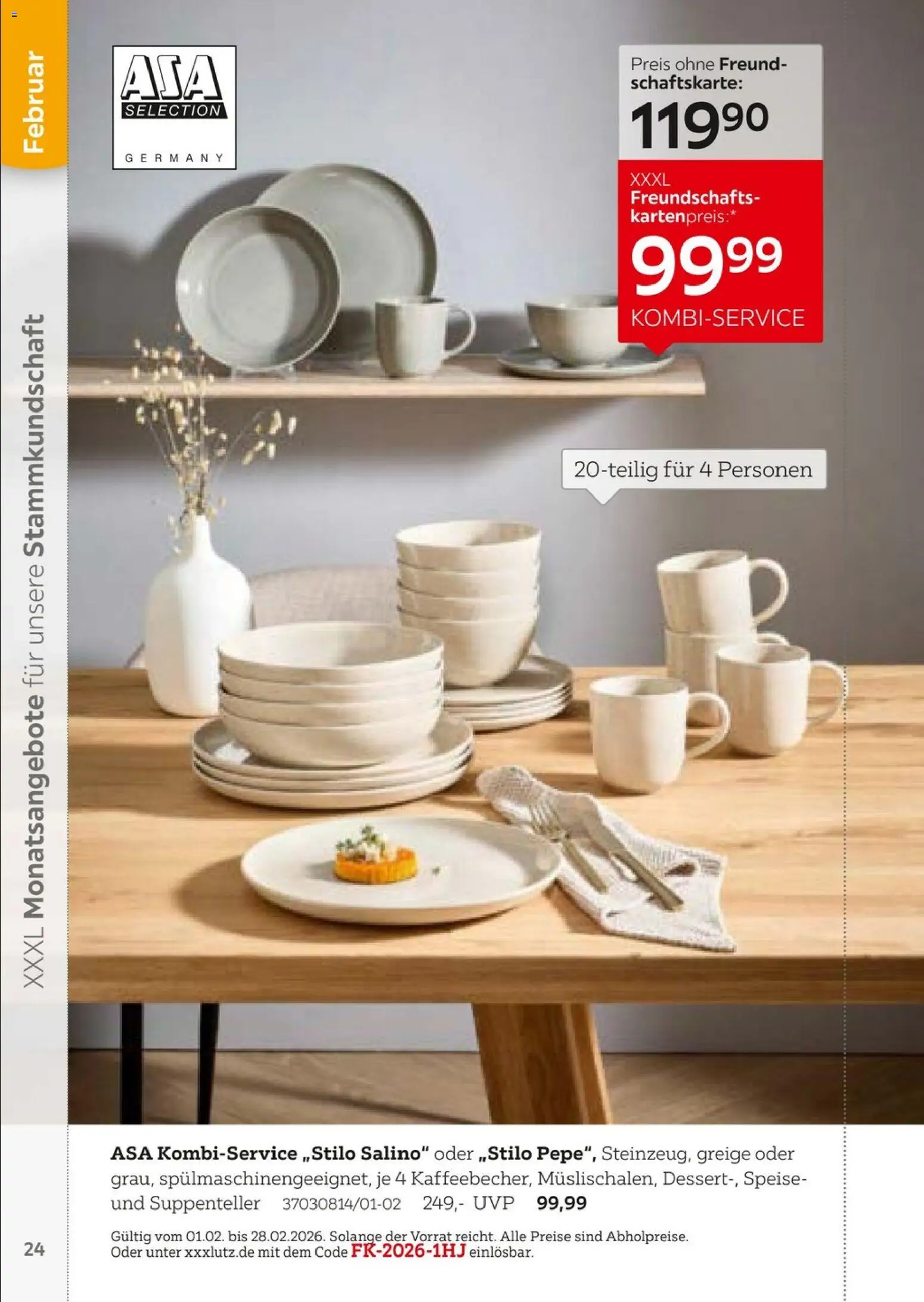 XXXL Lutz  Freundschaftskartenjournal - Seite 24 - gültig ab 01.02.2026