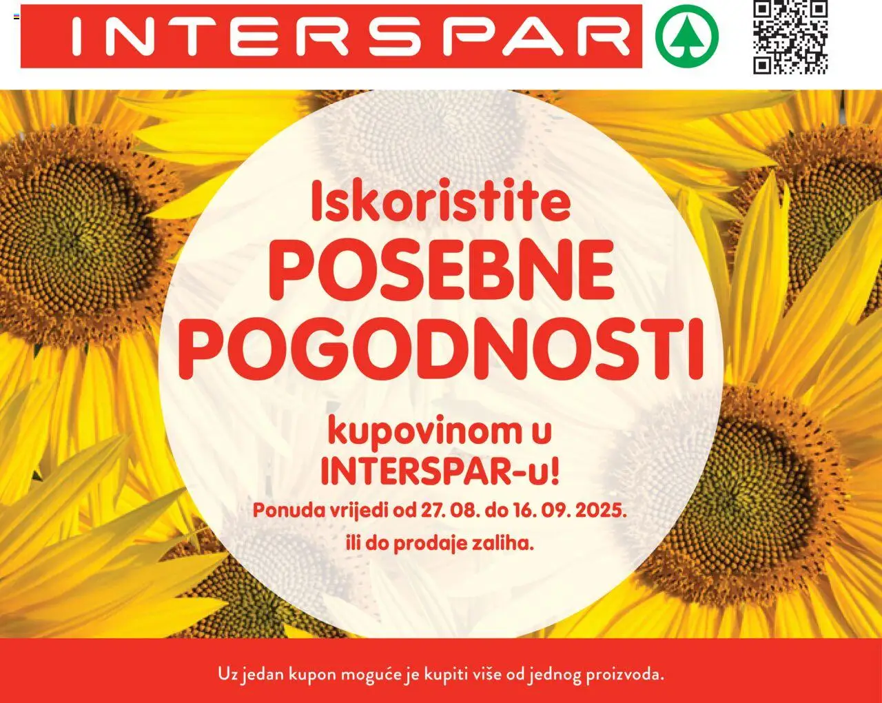 Posebne pogodnosti Interspar - stranica 1- važeći od 27.08.2025