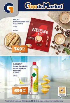 Előnézet Goods Market Akciós újság érvényes 2026.01.22.-tól