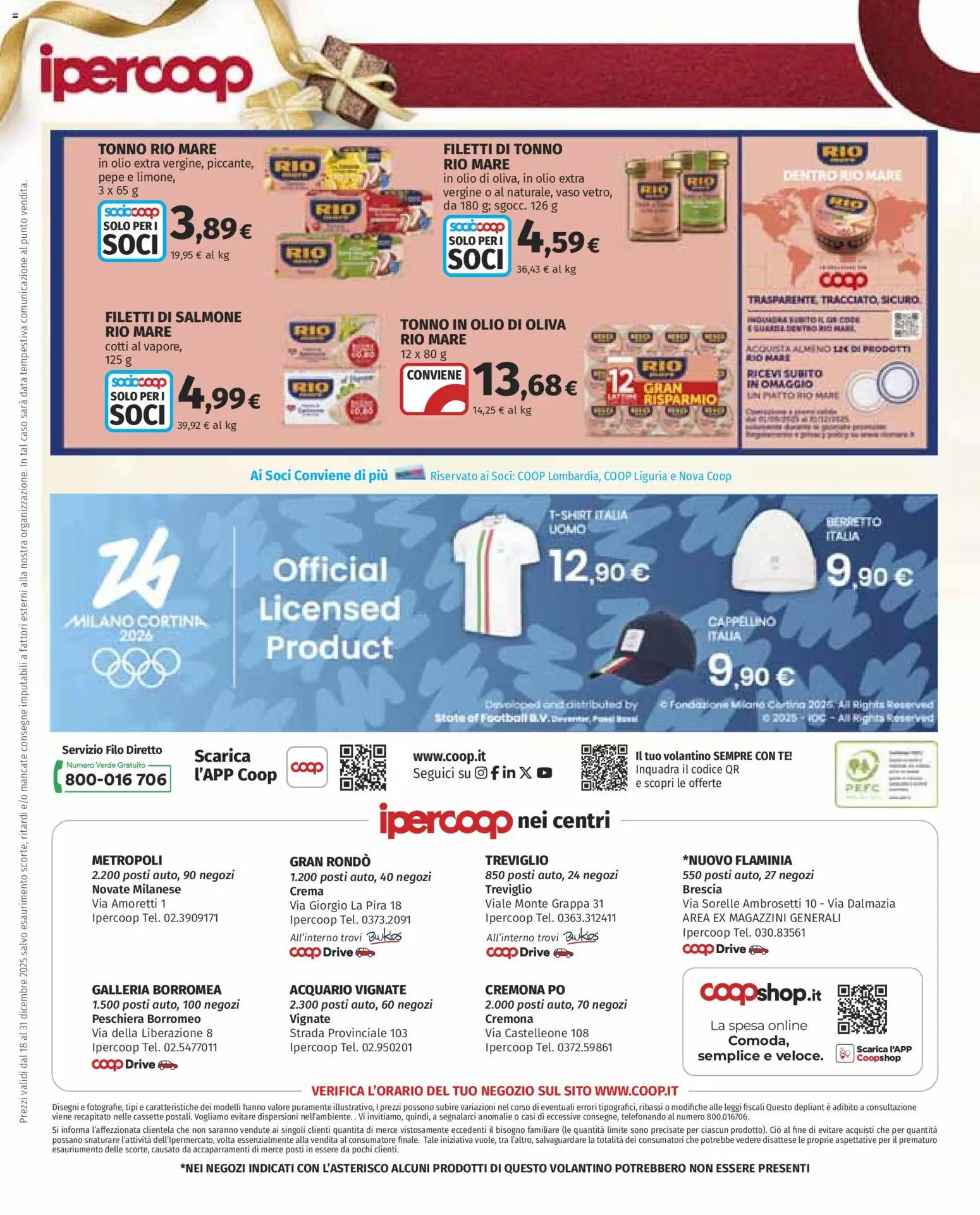 Volantino Ipercoop	 - pagina 28 - valido dal 18/12/2025