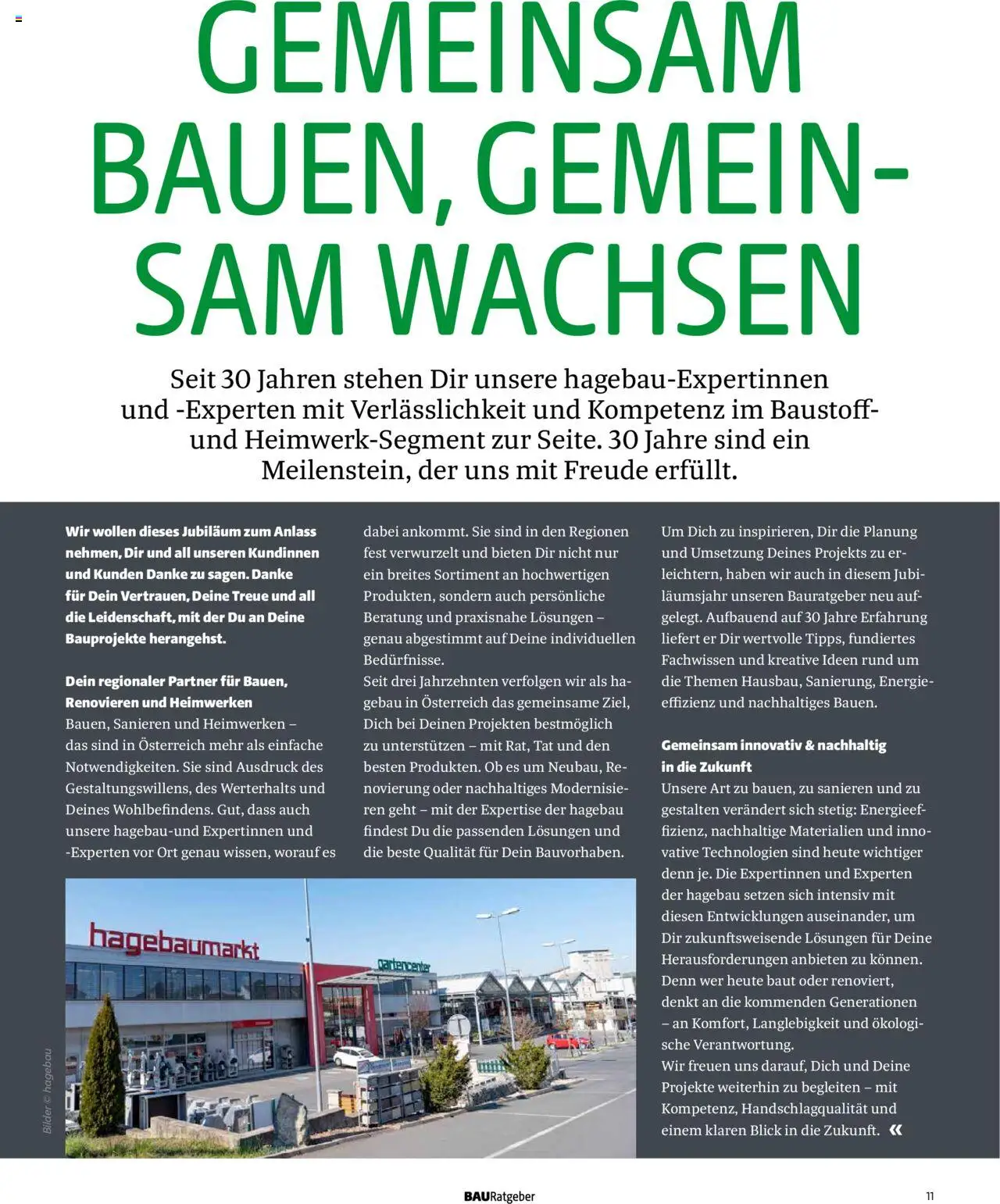 Hagebau Katalog Baurategeber - page 11- valid from 07.04.2025