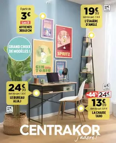 Aperçu Centrakor catalogue la rentrée à petits prix  valable à partir du 18/08/2025