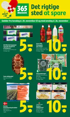 Forhåndsvisning Coop 365 - Tilbudsavis gyldig fra 20/11/2025