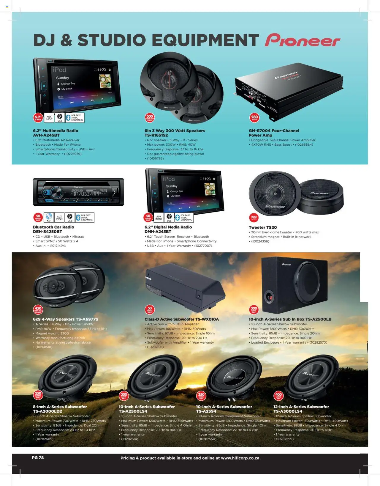 HiFi Corp - Extended Range Catalogue - page 78- valid from 12/02/2024