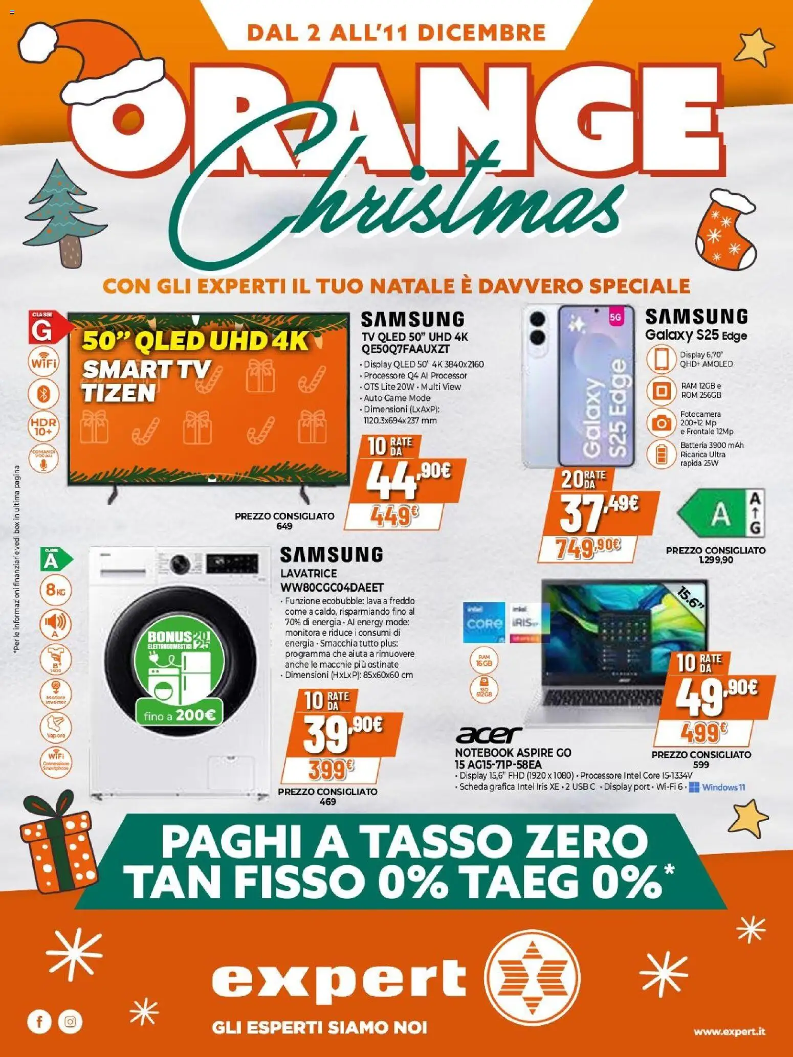 Volantino Expert	 - pagina 1 - valido dal 02/12/2025