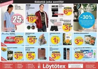 Esikatselu Löytötex tarjoukset voimassa alkaen 04/03/2026