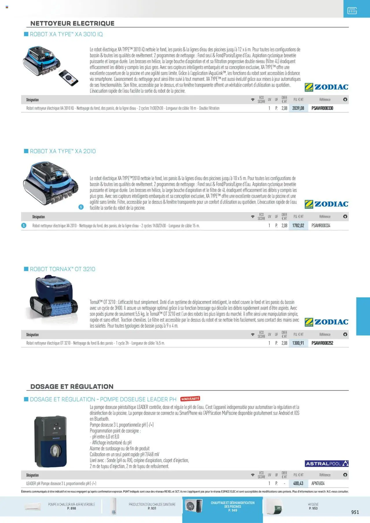 Rexel - Chauffage Électrique, ECS, PAC AIR-AIR Et Qualite De L´Air Interieur - page 157 - valable à partir du 16/07/2025